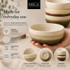 Mica Decorations Kommen Set 4 Stuks D11 X 5 -5 Cm