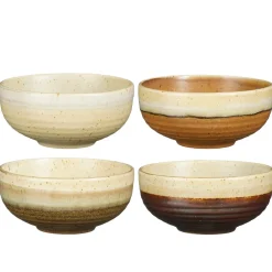 Mica Decorations Kommen Set 4 Stuks D11 X 5 -5 Cm