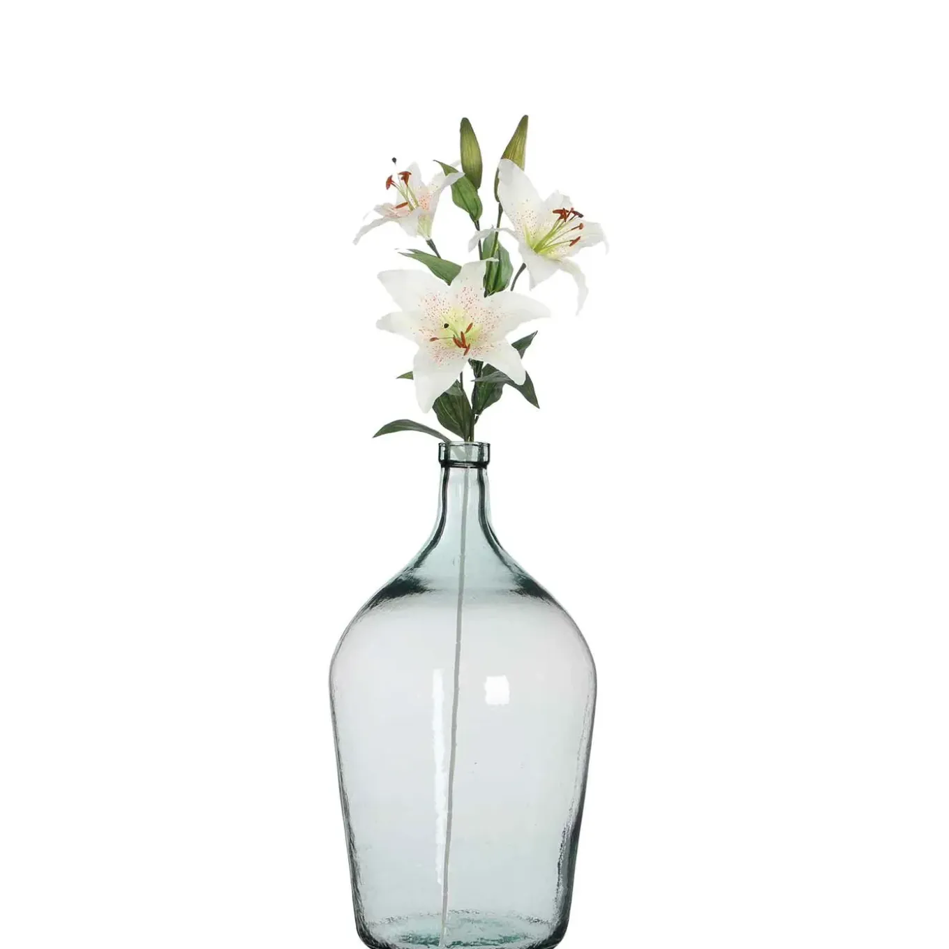 Mica Decorations Kunstbloem Lily Stargazer Valley - H75 Cm - Wit