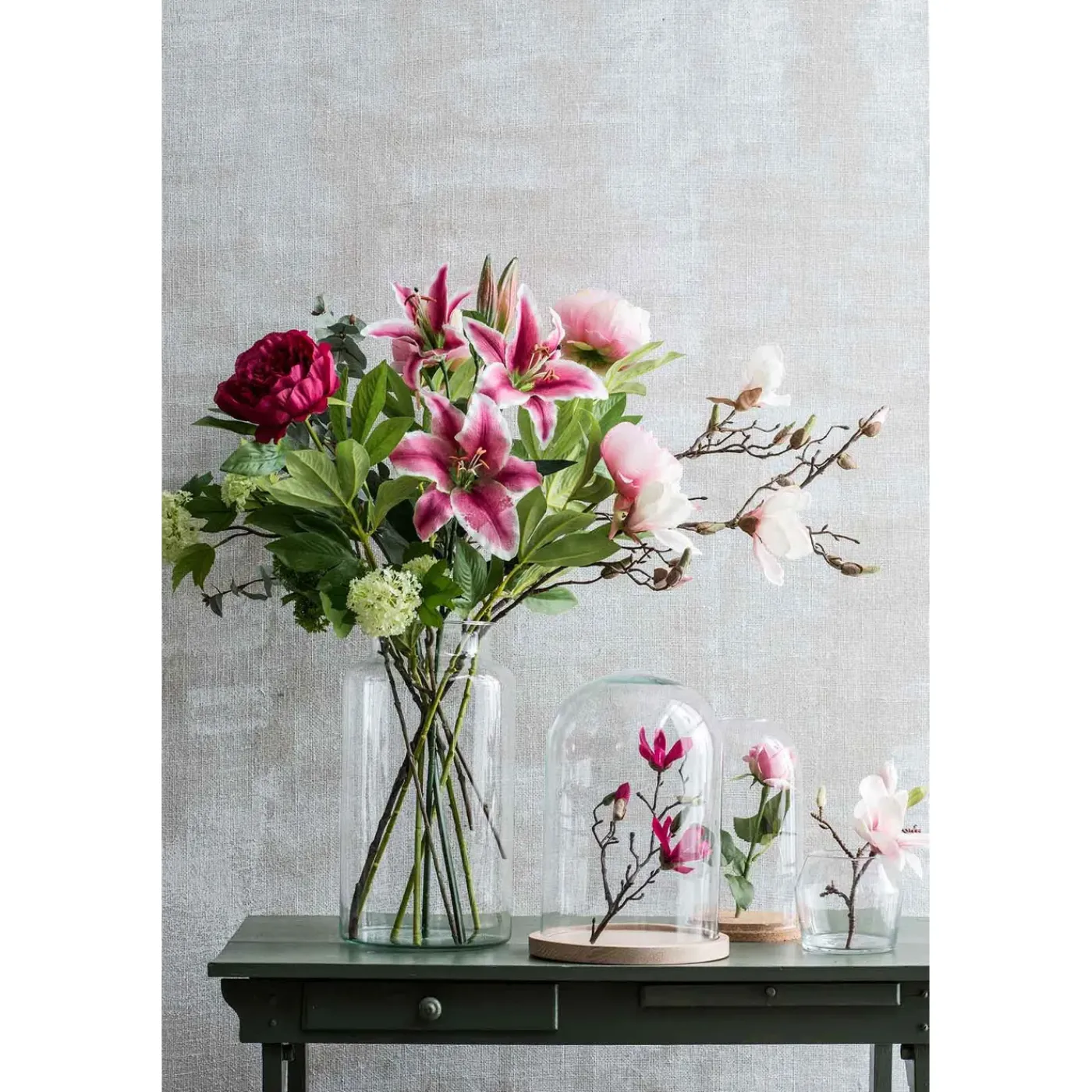Mica Decorations Kunstbloem Lily Stargazer Valley - H75 Cm