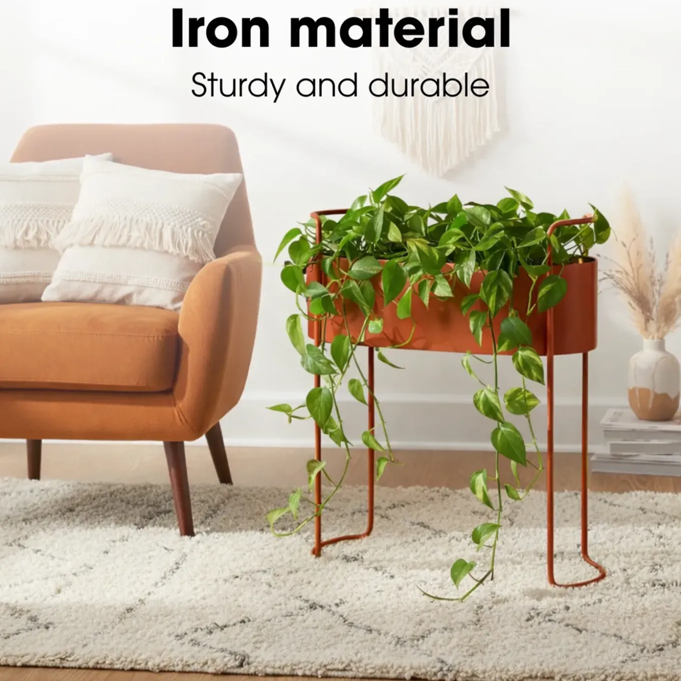 Mica Decorations Moritz Plantenstandaard – Rood