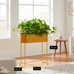 Mica Decorations Moritz Plantenstandaard – Bruin