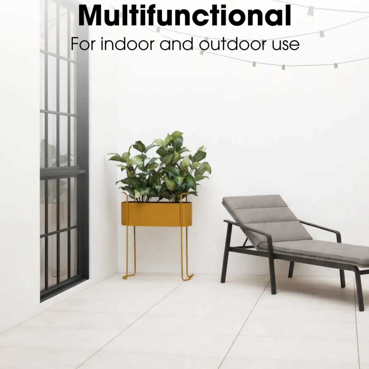 Mica Decorations Moritz Plantenstandaard – Bruin