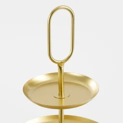 Mica Decorations Rama Decoratie Etagere Goud - L28xb28xh36cm