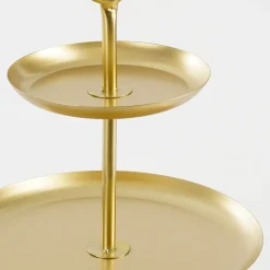 Mica Decorations Rama Decoratie Etagere Goud - L38xb38xh55cm