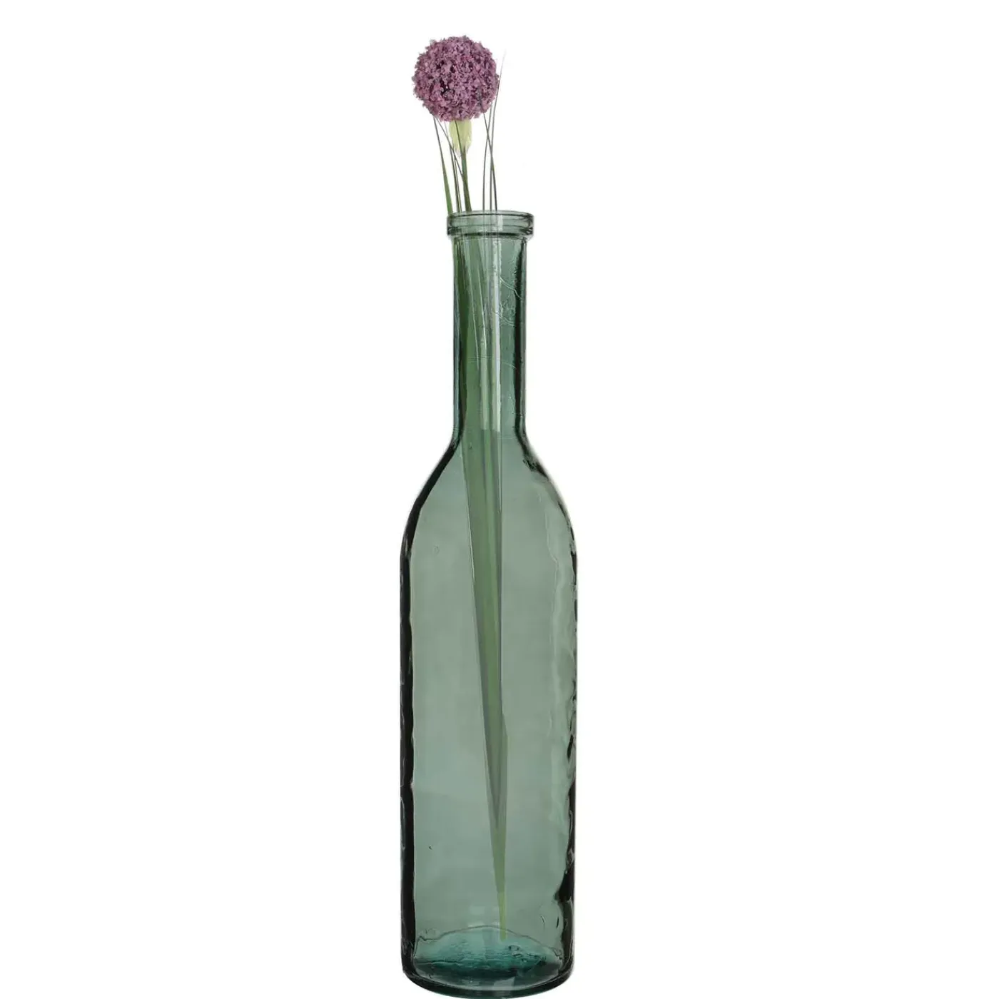Mica Decorations Rioja Fles Glas Grijs - H75xd18cm