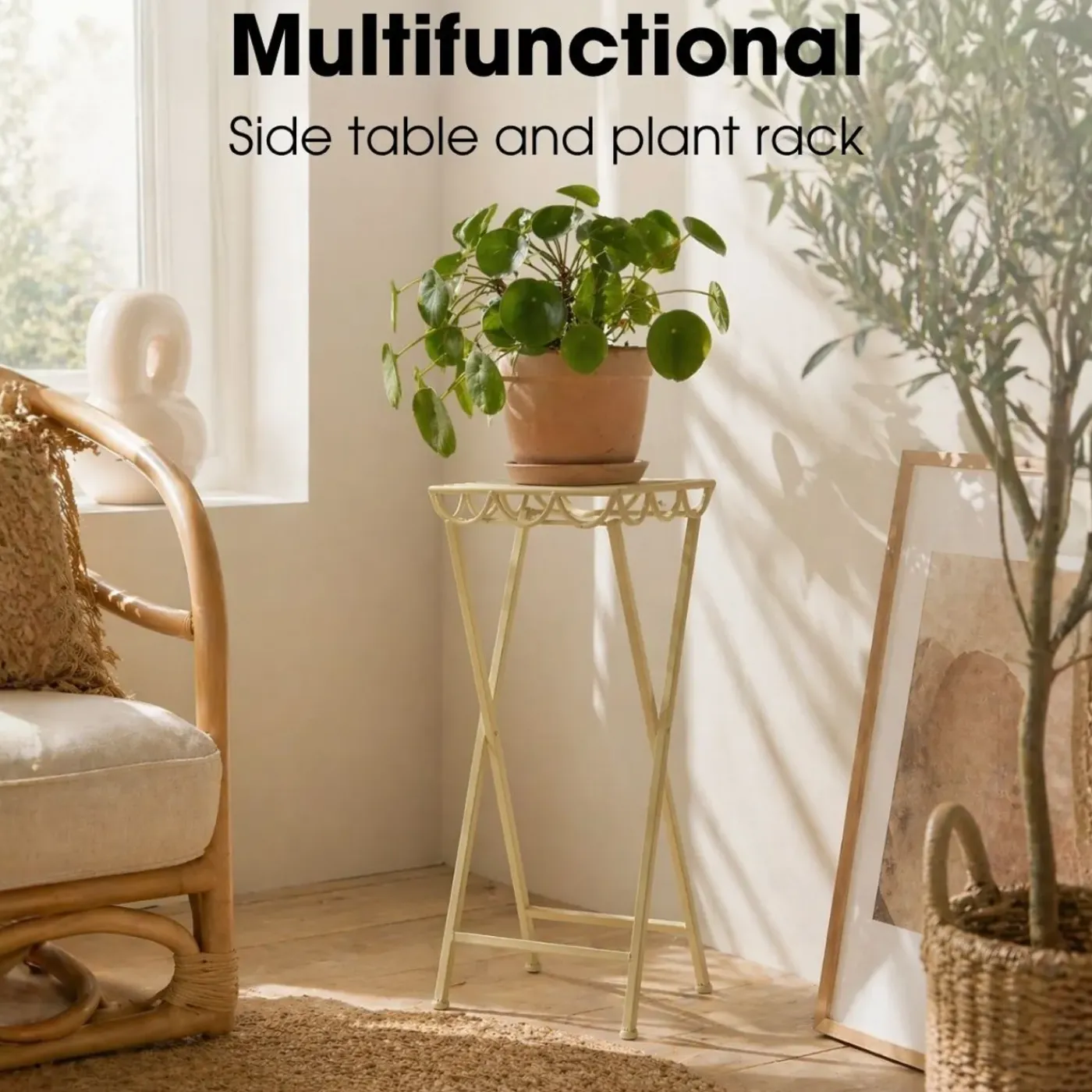 Mica Decorations Rosalie Plantentafel 68 X 28cm Lichtgroen