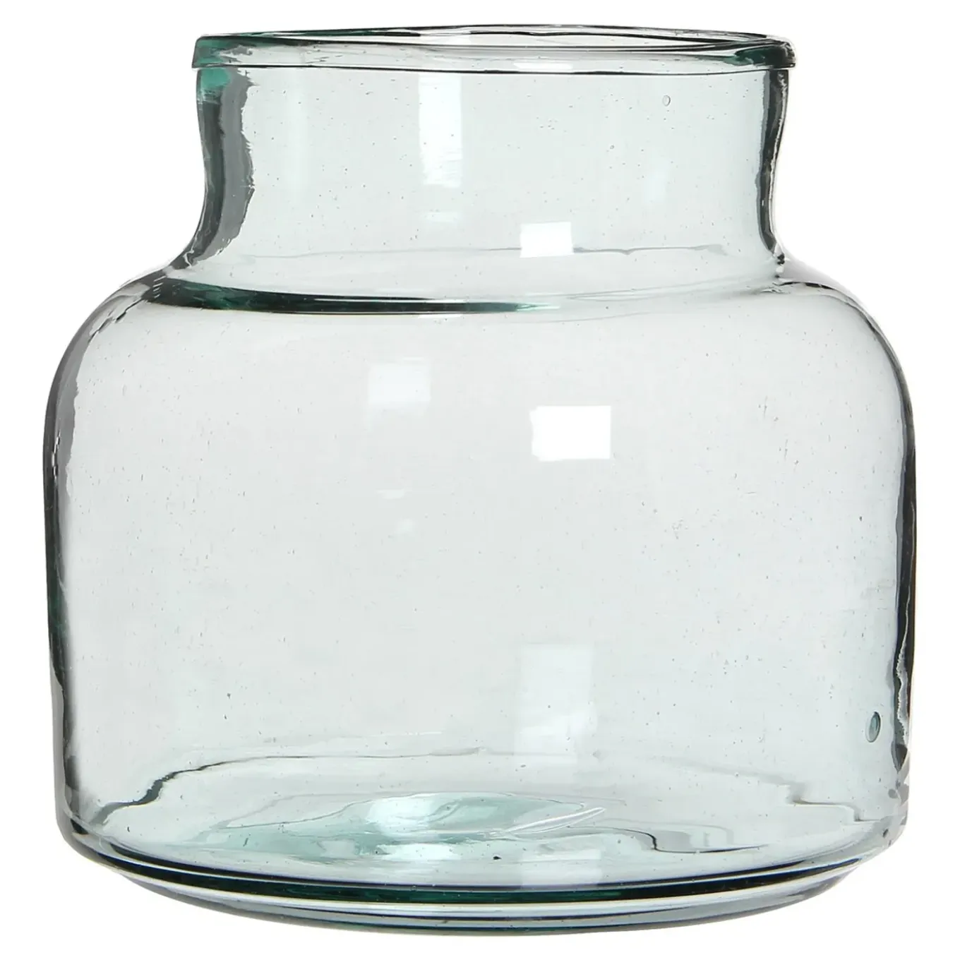 Mica Decorations Vienne Vaas Transparant - H20xd21cm