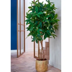 Mica Decorations Vingerplant In Pot Groen - H150xd70cm