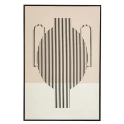 Mica Decorations Mica Wanddecoratie Zwart 90x60 Cm