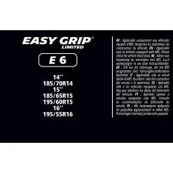 Michelin Easy Grip Limited Sneeuwkettingen - Eg-e6