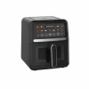 Michelino Airfryer 5 Liter 1500w Met Kijkvenster En Touchdisplay - Zwart