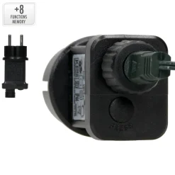 Micro Clusterverlichting - 16 M - 800 Koud Witte Ledlampjes - 8 Functies