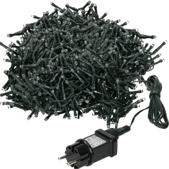 Micro Clusterverlichting - 16 M - 800 Koud Witte Ledlampjes - 8 Functies