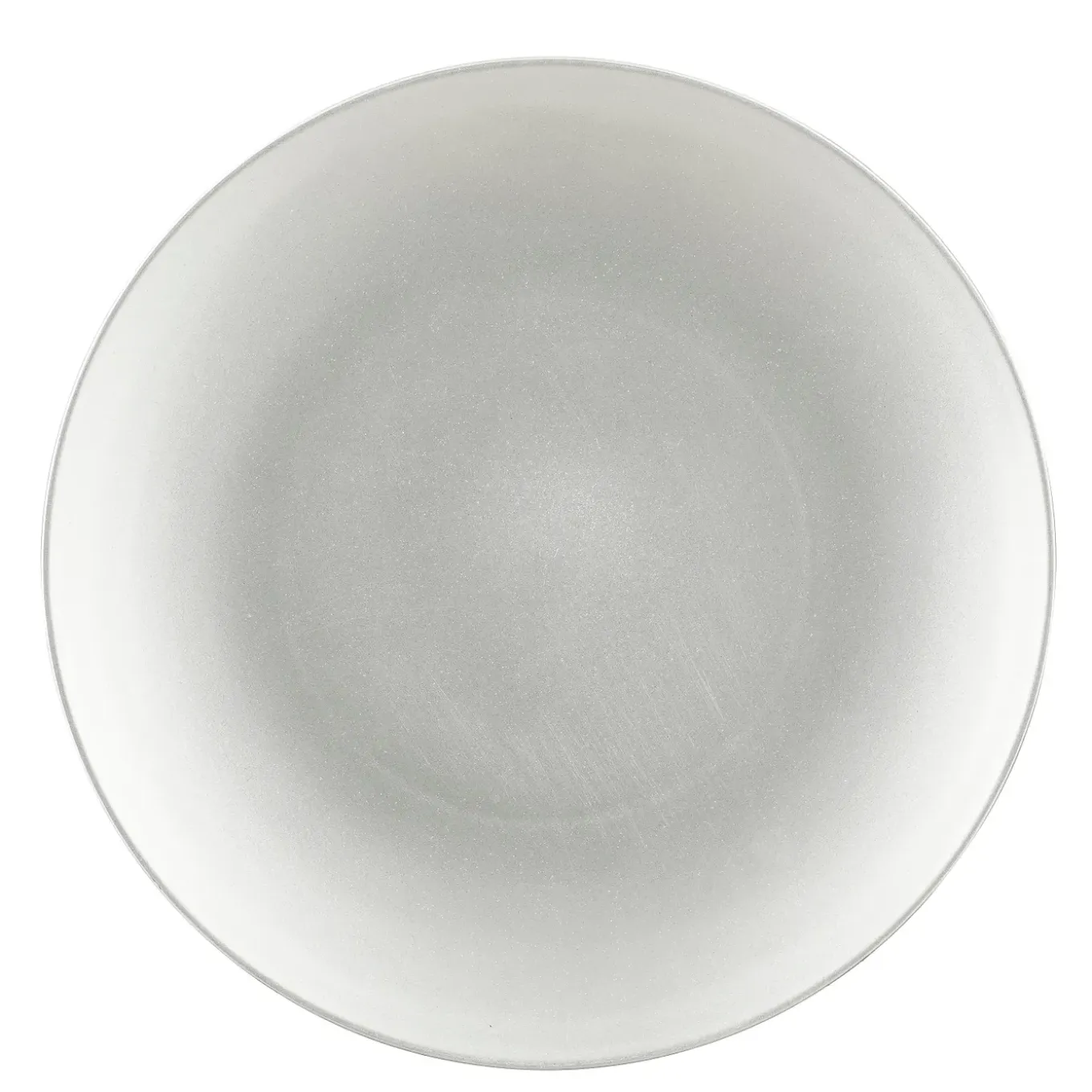 Mila Decoratiebord - Gerecycled Plastic - Zilver - D 40cm