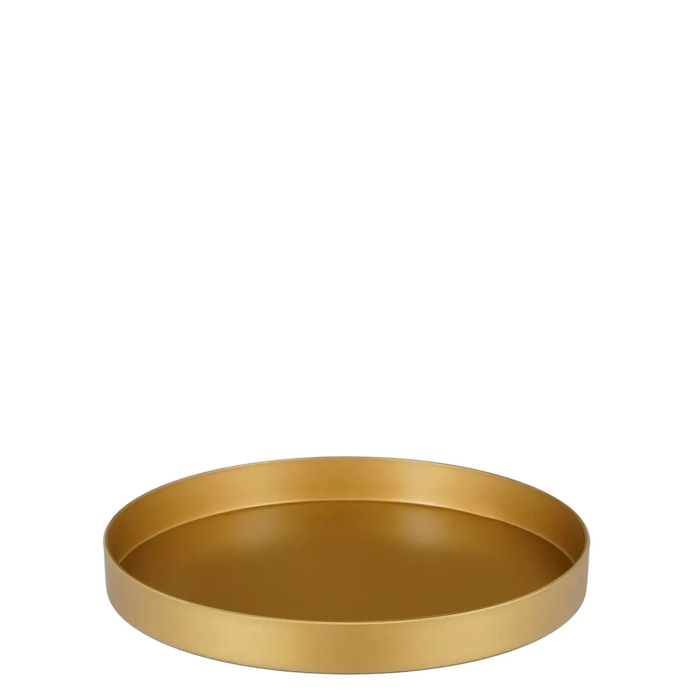 Overig Mila Decoratiebord - Gerecycled Plastic - Goud - D 27cm