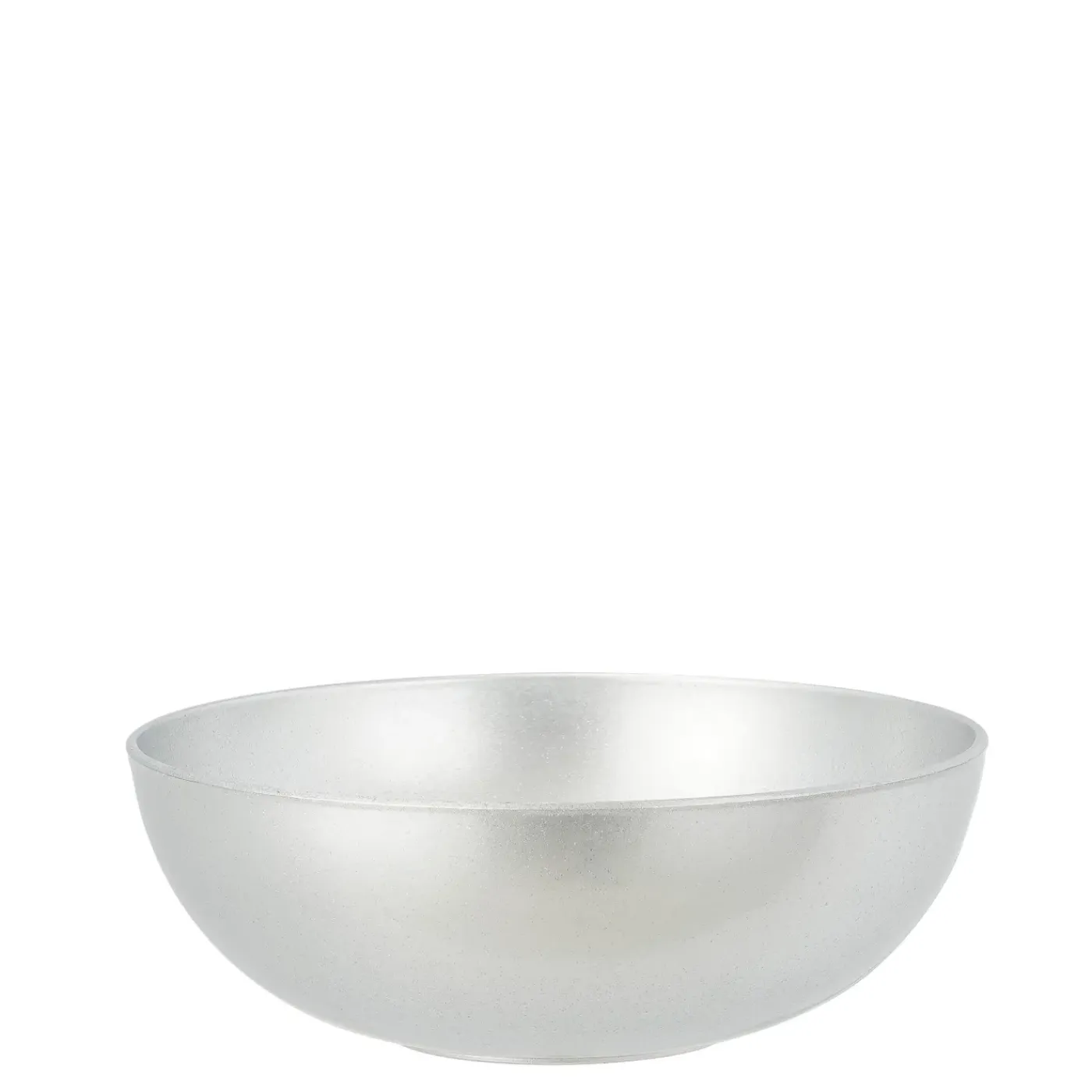 Overig Mila Decoratiebord - Gerecycled Plastic - Zilver - D 25cm