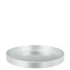 Overig Mila Decoratiebord - Gerecycled Plastic - Zilver - D 27cm