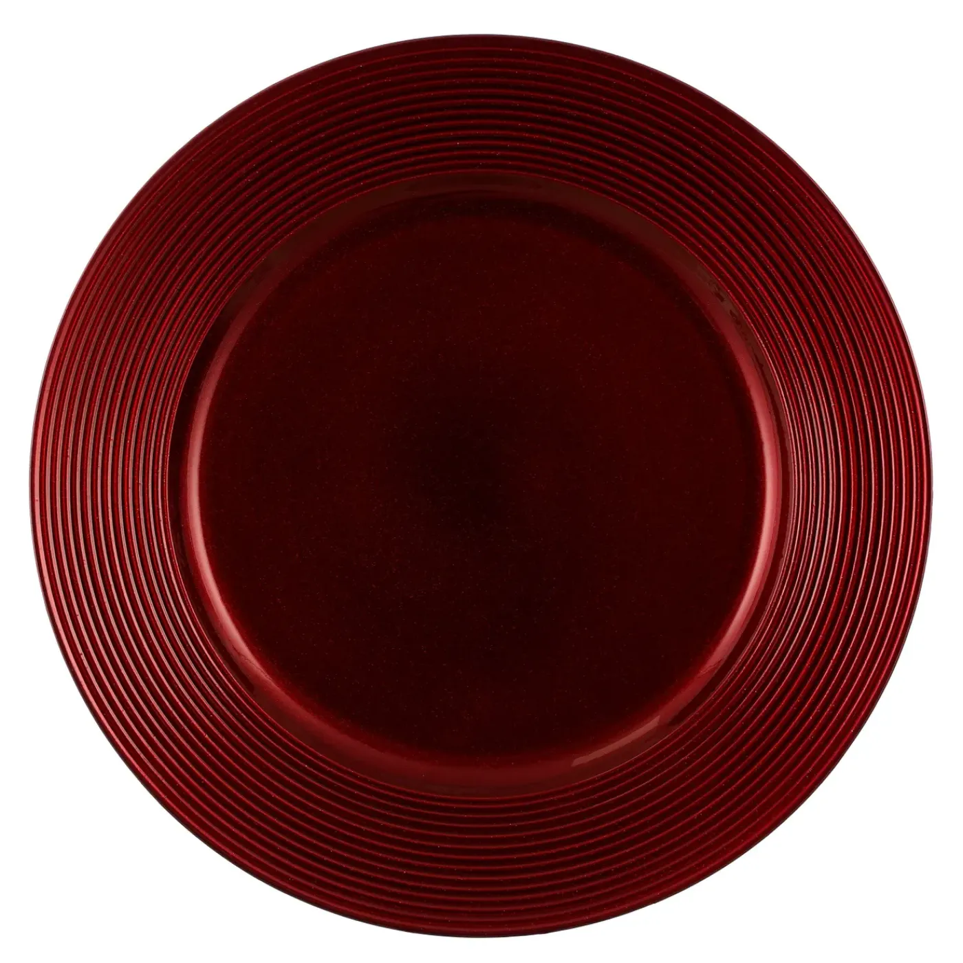 Overig Mila Decoratiebord Gerecycled Plastic - Rood - 33cm