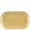 Overig Mila Decoratiebord Gerecycled - Goud - 43x25cm - Set van 24
