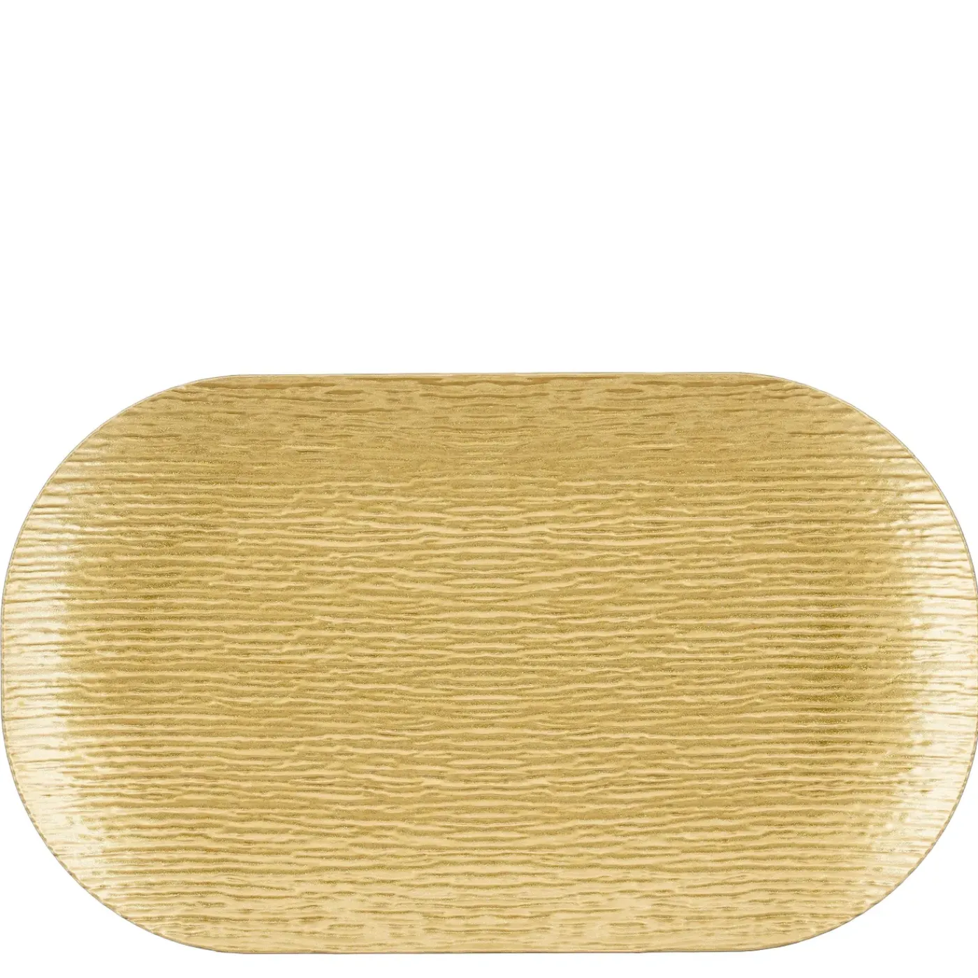 Overig Mila Decoratiebord Gerecycled - Goud - 43x25cm - Set van 24