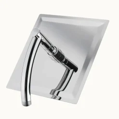 Milton Accessories Milton Regendouchekop Xl Deluxe - 28 Cm - Chrome - Douchekop Met Slang En Houder