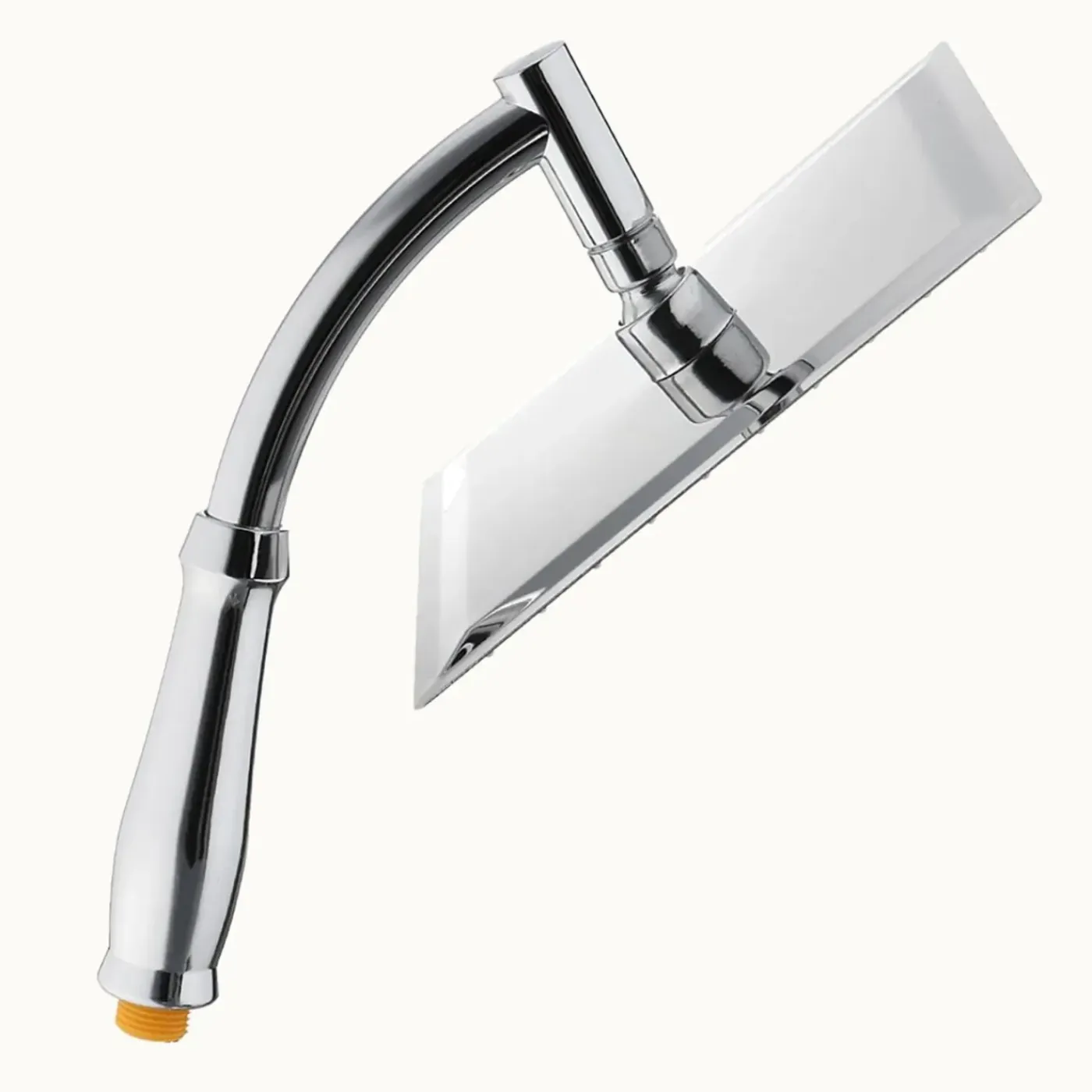 Milton Accessories Milton Regendouchekop Xl Deluxe - 28 Cm - Chrome - Douchekop Met Slang En Houder