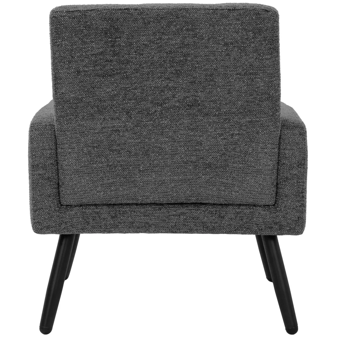 ML-Design - Fauteuil Stoel- Antraciet - Gevlochten Bekleding Stalen Frame 150kg Voor Relax
