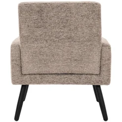 ML-Design - Fauteuil Stoel - Bruin - Gevlochten Bekleding Stalen Frame 150 Kg Voor Relax