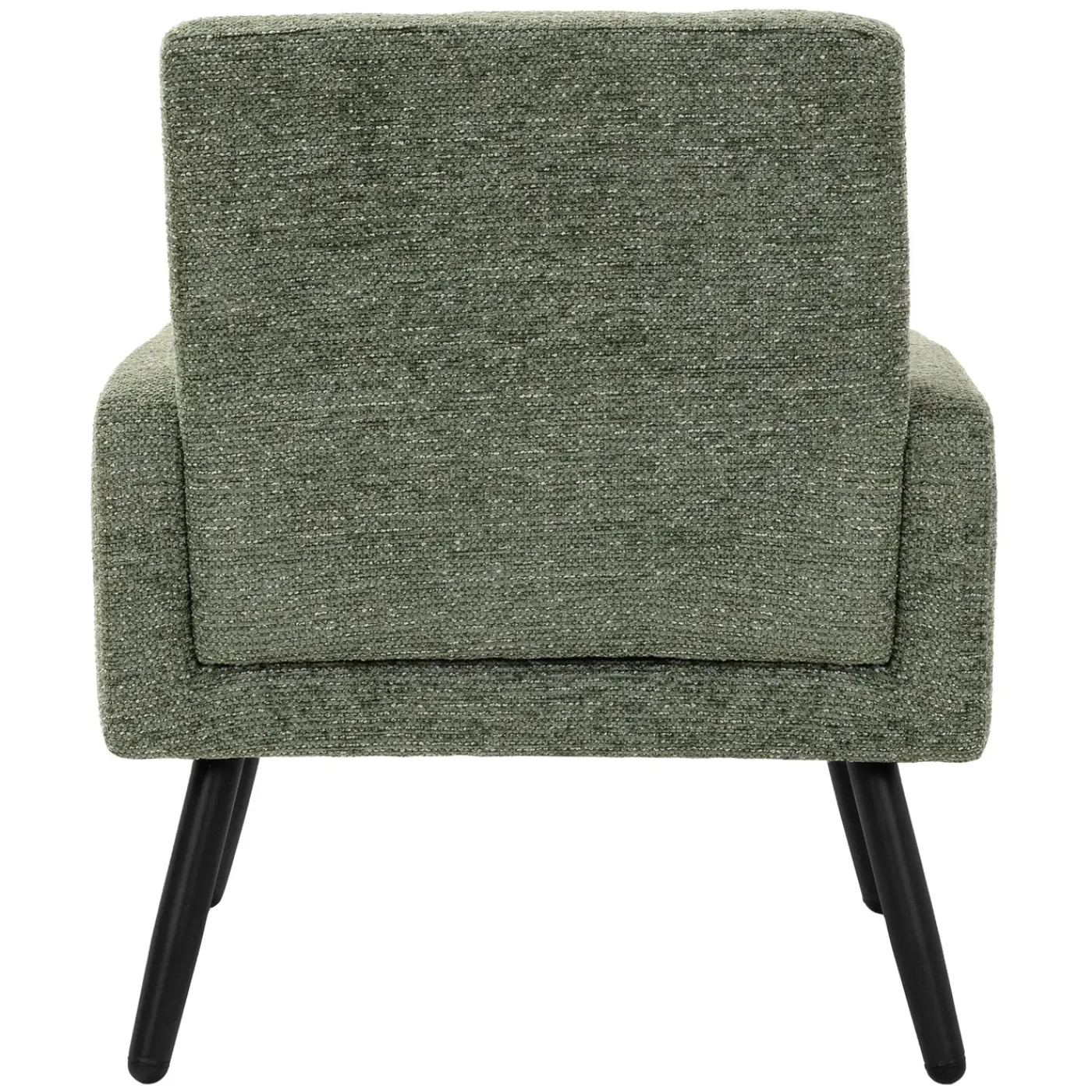 ML-Design - Fauteuil Stoel - Groen - Gevlochten Bekleding Stalen Frame 150 Kg Voor Relax