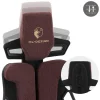 ML-Design Gaming Stoel Ergonomische Stof Rood Met 3d Armleuningen Hoofdsteun Lendensteun