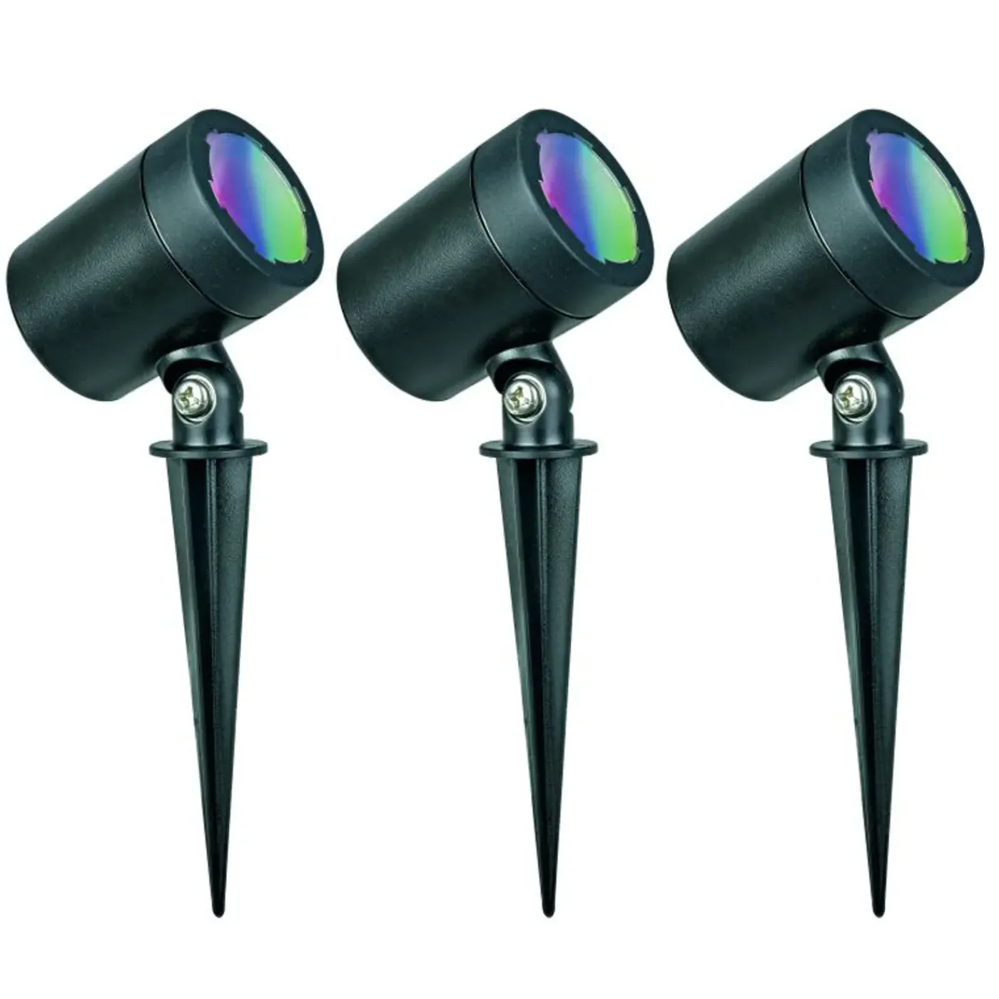 Müller-Licht prikspot basisset Tint Flores zwart wit en gekleurd licht 4,5W 3 stuks