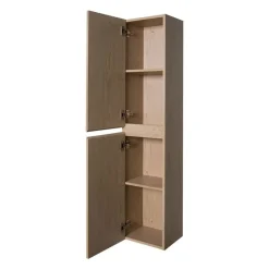 Mob-in - Hangend Meubelset Voor Wastafel - Sorrento - Eikendecor - 3-delig - 120 Cm