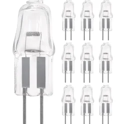 Modee Halogeen Insteeklamp G4 - 18w 180lm 2700k 12v - Warm Wit Licht - Dimbaar - 10 Stuks