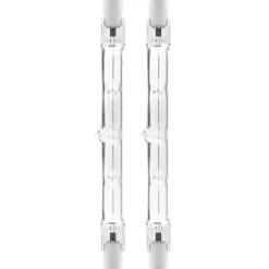Modee Halogeen Staaflamp R7s - 400w 8600lm 2700k - Warm Wit Licht - Dimbaar - Buislamp - 2 Stuks