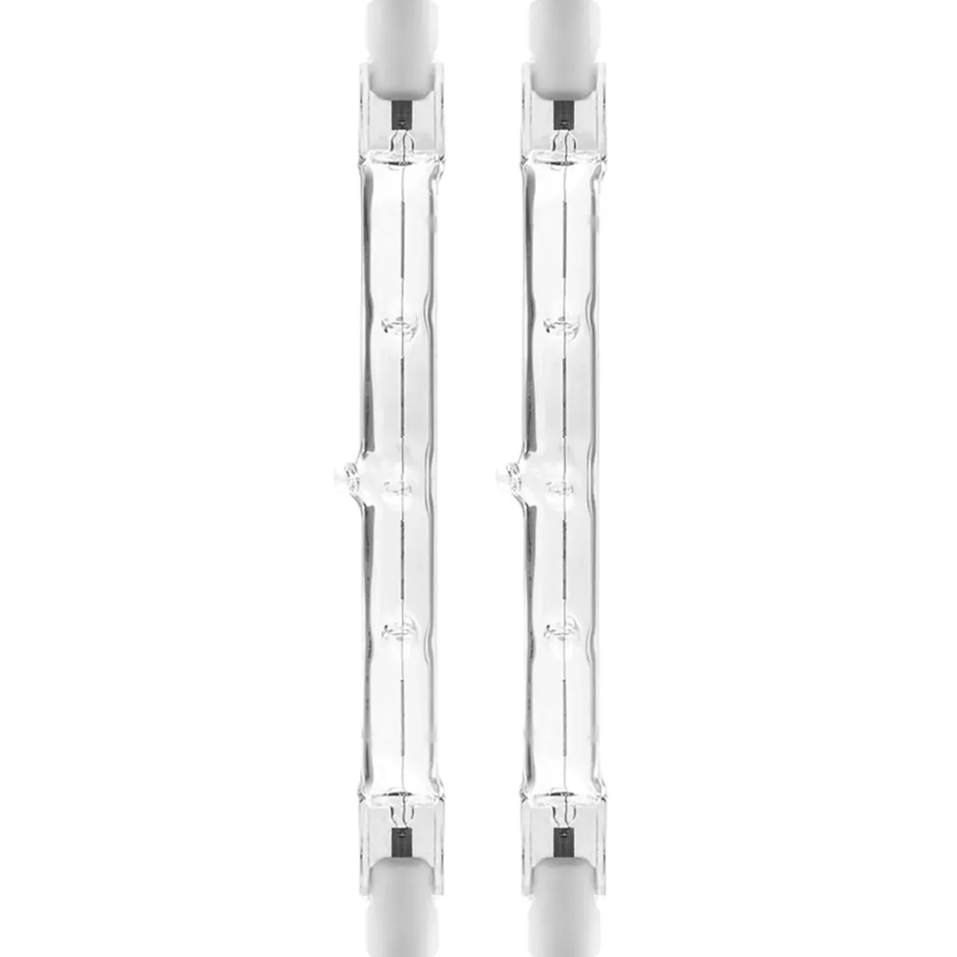 Modee Halogeen Staaflamp R7s - 400w 8600lm 2700k - Warm Wit Licht - Dimbaar - Buislamp - 2 Stuks
