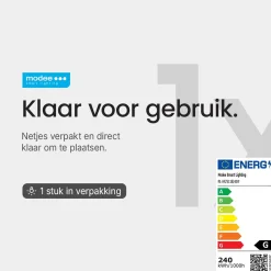 Modee Halogeen Staaflamp R7s - 240w 4700lm 2700k - Warm Wit Licht - Dimbaar - Buislamp - 1 Stuk