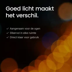 Modee Led Lamp E27 - 8w 1055lm 2700k - Warm Wit Licht - Vervangt 70w - Dimbaar - Globe - 3 Stuks