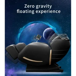 Molini Luxe Full Body Elektrische Massagestoel | Zero Gravity | Model Sensa | Zwart