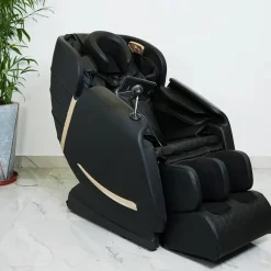 Molini Luxe Full Body Elektrische Massagestoel | Zero Gravity | Model Sensa | Zwart