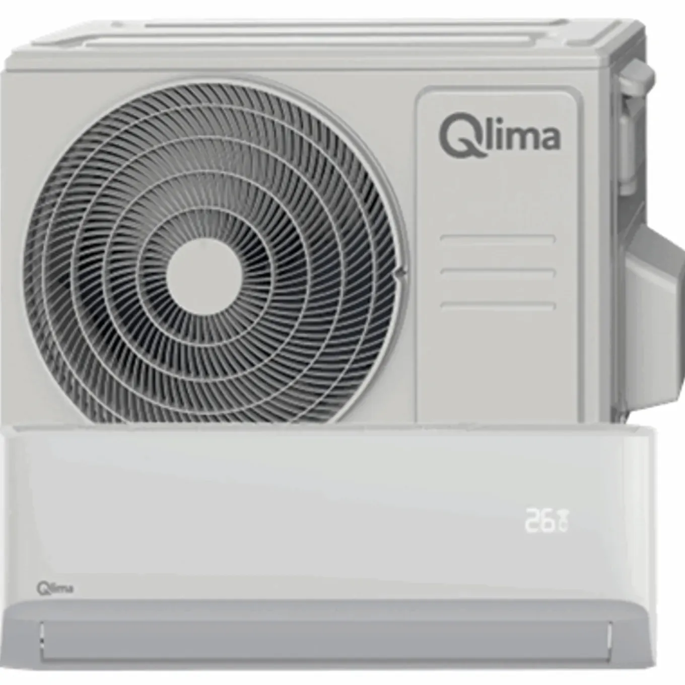 Monosplit airconditioner Qlima SC 6126 - met verwarmingsfunctie - 2.6kW - 8900 BTU