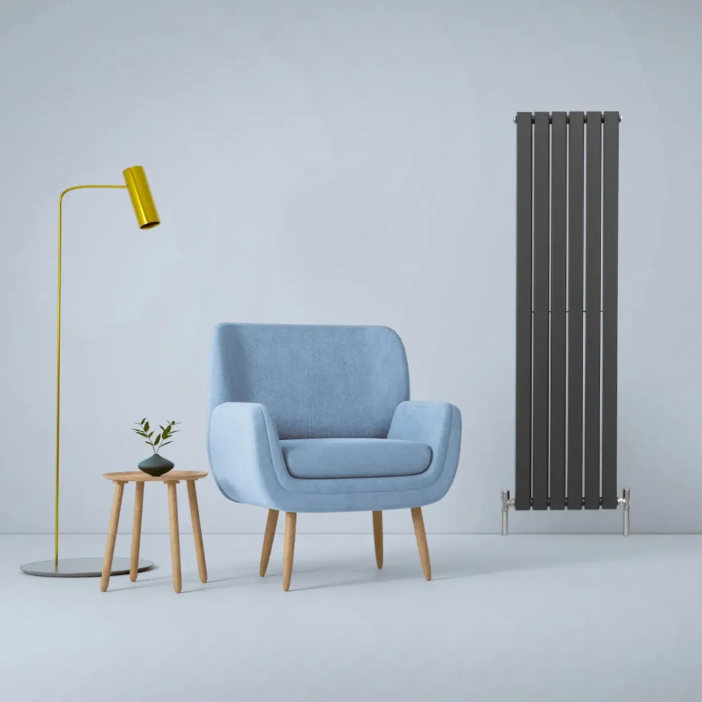 Monster Shop Monstershop Design Radiator - Antraciet - 1600 mm x 420 mm