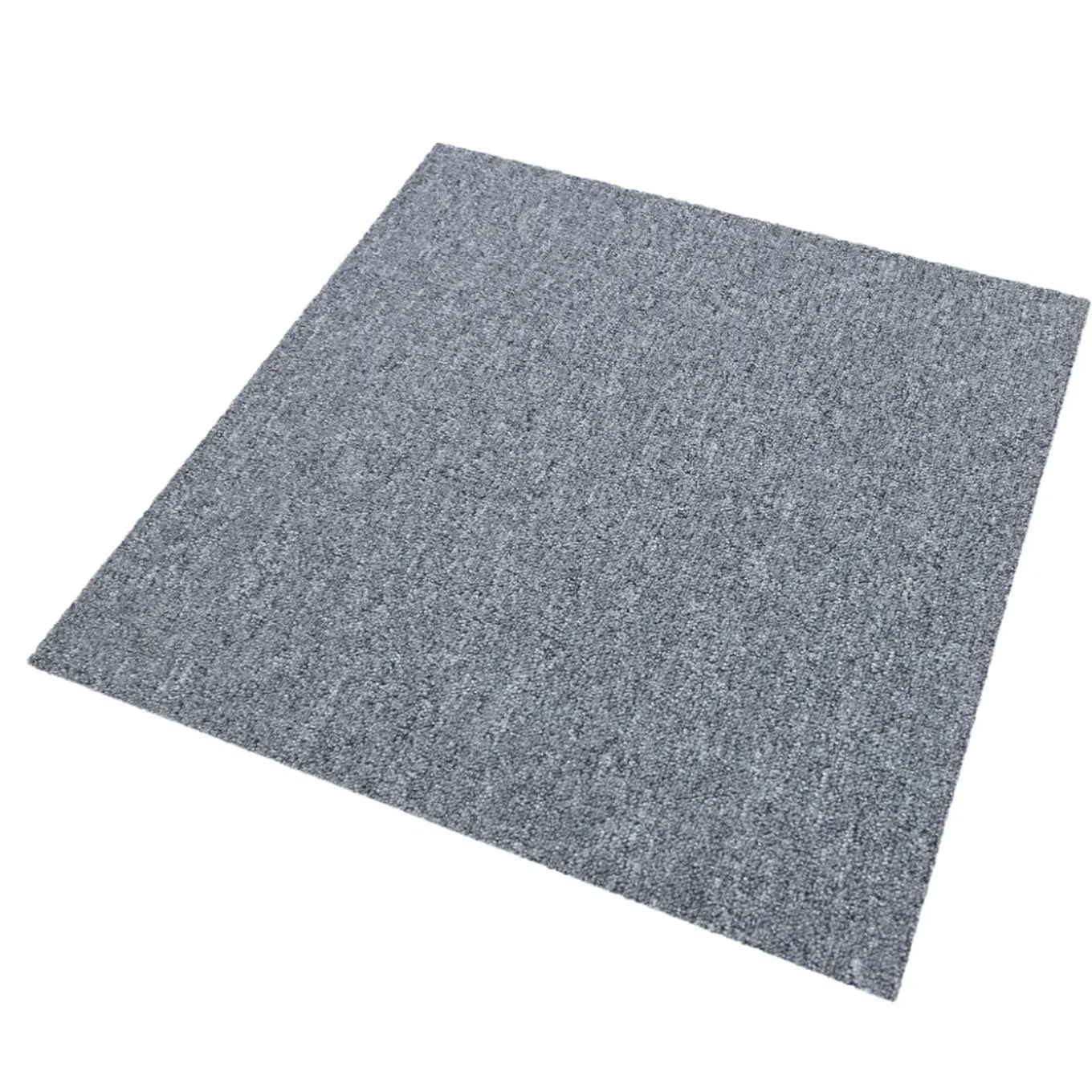 Monstershop - Tapijttegel - Platinum Grijs en Storm Blauw - 5 mm - 40 stuks - 10 m²