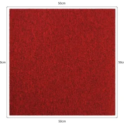 Monster Shop Monstershop - Tapijttegel - Rood en Zand - 5 mm - 40 stuks - 10 m²