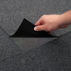 Monstershop - Tapijttegel - Zwart - 5 mm - 20 stuks - 5 m²