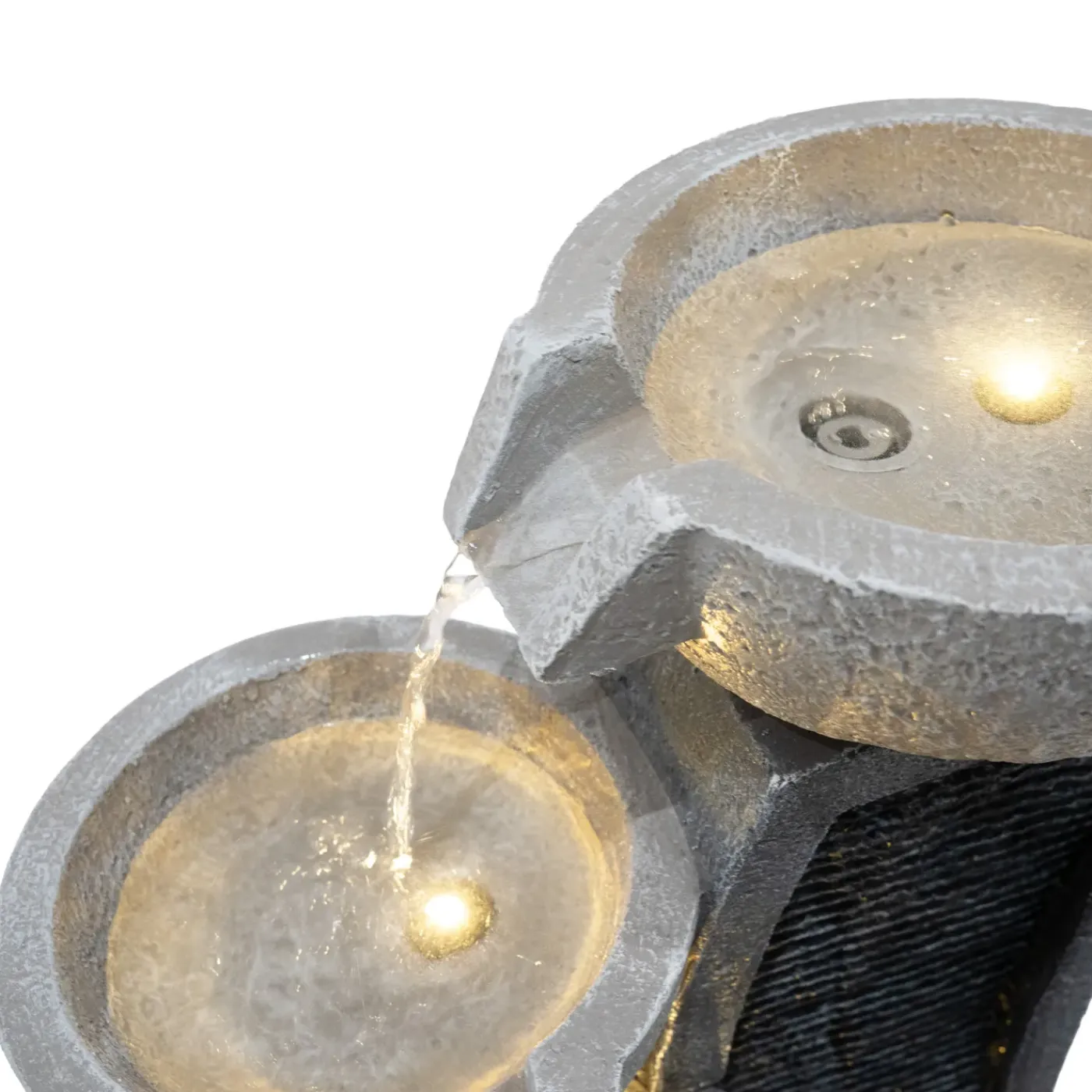 Monster Shop Monstershop Waterornament Sleek Streams - Polyresin - Led - Elektrisch