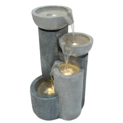 Monstershop Waterornament Tranquil Tiers - Polyresin - Led - Elektrisch