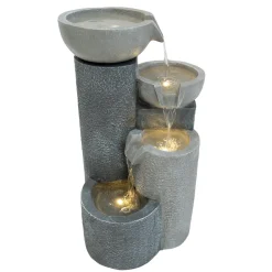 Monstershop Waterornament Tranquil Tiers - Polyresin - Led - Elektrisch