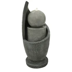 Monstershop Waterornament Zen Cascade - Polyresin - Led - Elektrisch