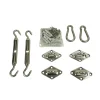 Montageset voor schaduwdoek 8mm RVS